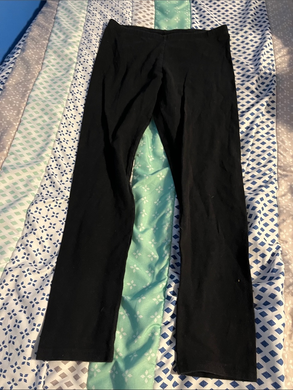 Faded Glory Black Girls' Stretch Leggings